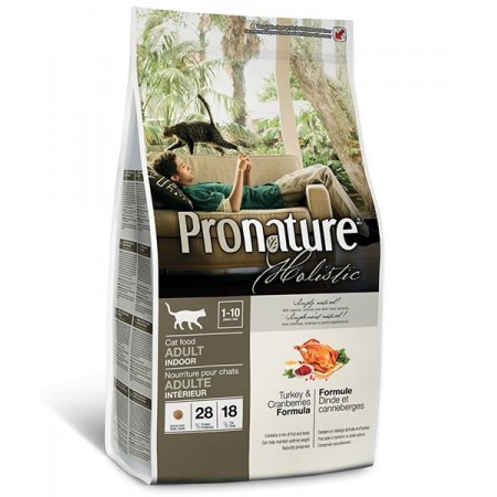 Pronature Holistic Cat Adult Turkey & Cranberries корм для кошек 2,72 кг (22124)
